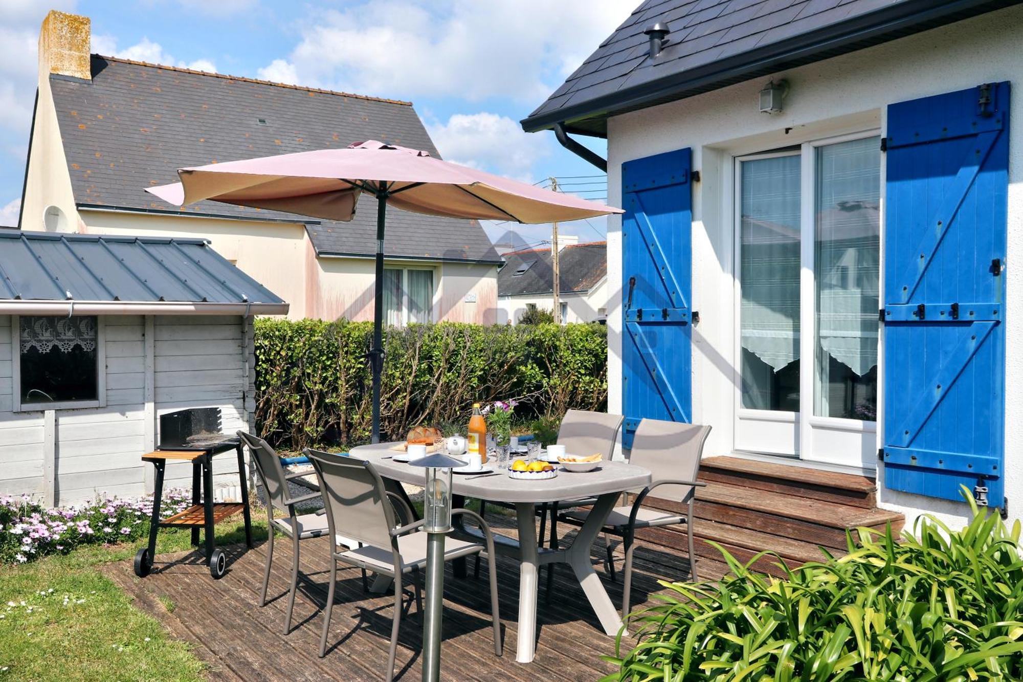 Localise - M3B - Souvenir Du Guil - Maison De Plain-Pied Avec Jardin Clos Au Guilvinec - Tout A Pied, Plages, Port, Centre, Commerces, Marche - Wif Inclus - Linge De Lit Inclus - Animaux Bienvenus Exteriér fotografie